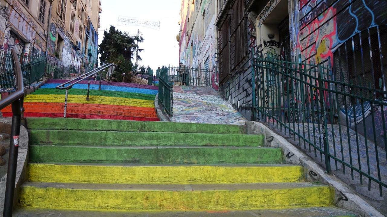 Quartier Des Createurs "La Plaine Cours Julien" Chambre Privee Dans Appartement Menage Frequent Des Parties Commune Marseille Ngoại thất bức ảnh